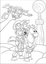 coloring page Toy Story
