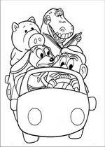 coloring page Toy Story