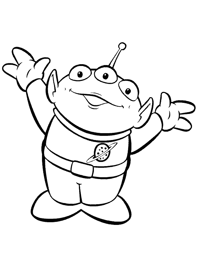 ufo coloring pages for kids - photo #32