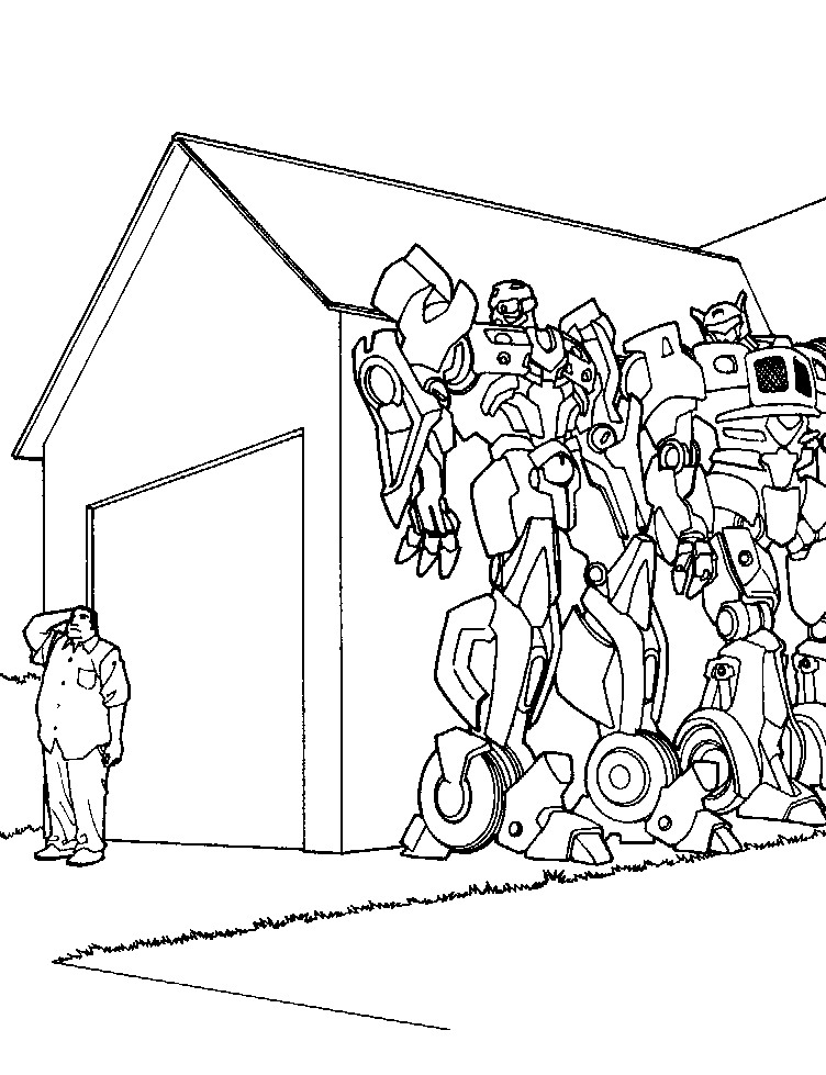 new transformers coloring pages - photo #36