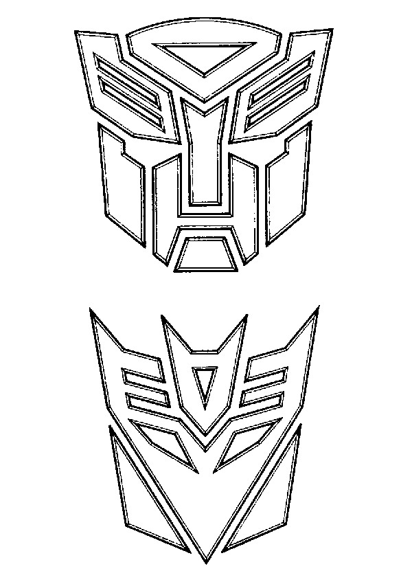 kidsnfun  33 coloring pages of transformers