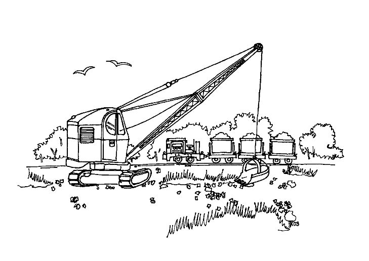 Kids-n-fun.com | 26 coloring pages of Trains