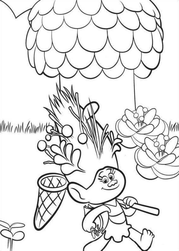 Kids-n-fun.com | 26 coloring pages of Trolls