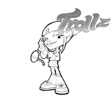 coloring page Trollz