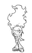 coloring page Trollz
