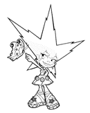 coloring page Trollz