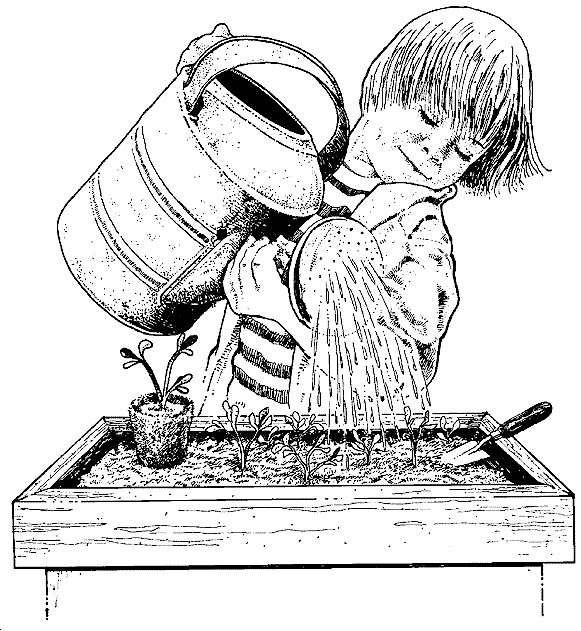 Kids-n-fun.com | 11 coloring pages of Gardening