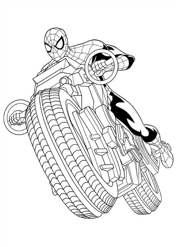 ultimate spiderman iron fist coloring pages - photo #4