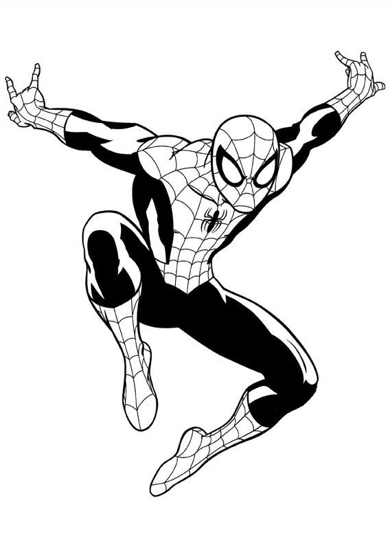ultimate spiderman iron fist coloring pages - photo #44