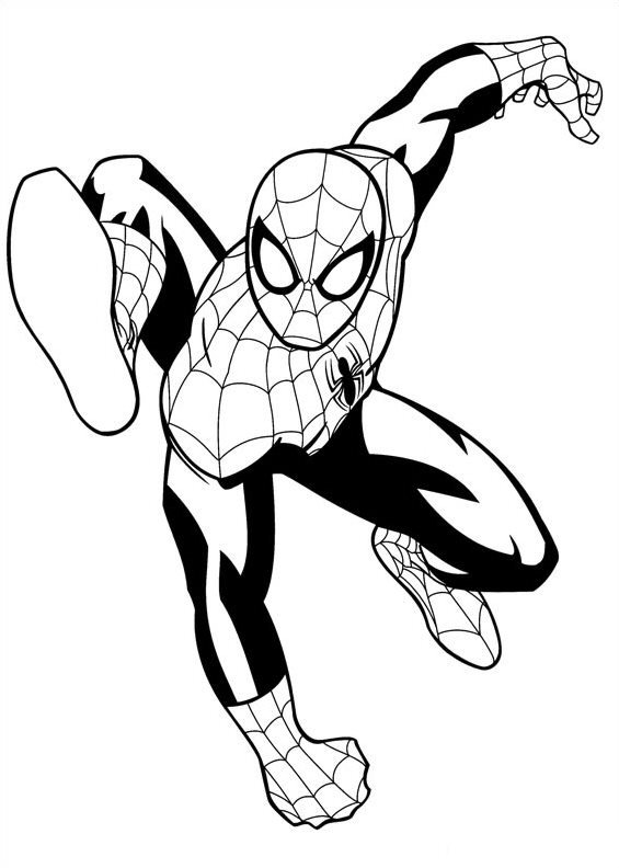 ultimate spiderman iron fist coloring pages - photo #6