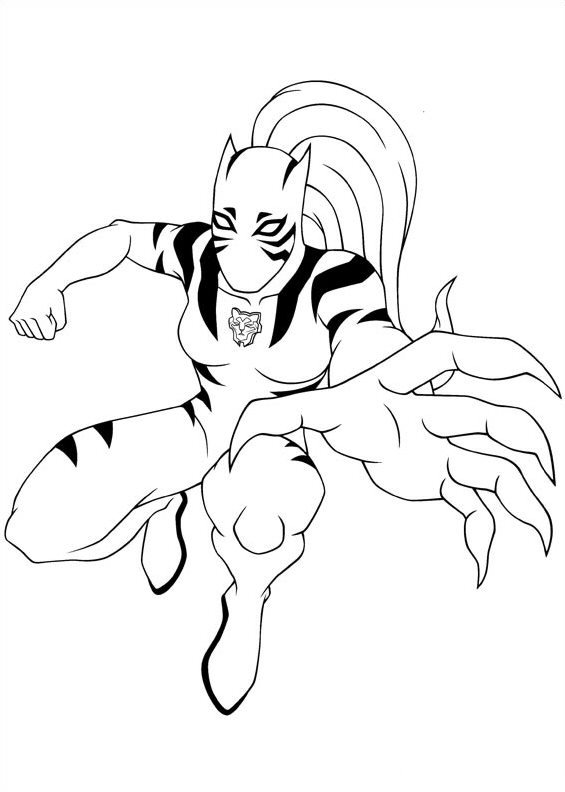 ultimate spiderman iron fist coloring pages - photo #26