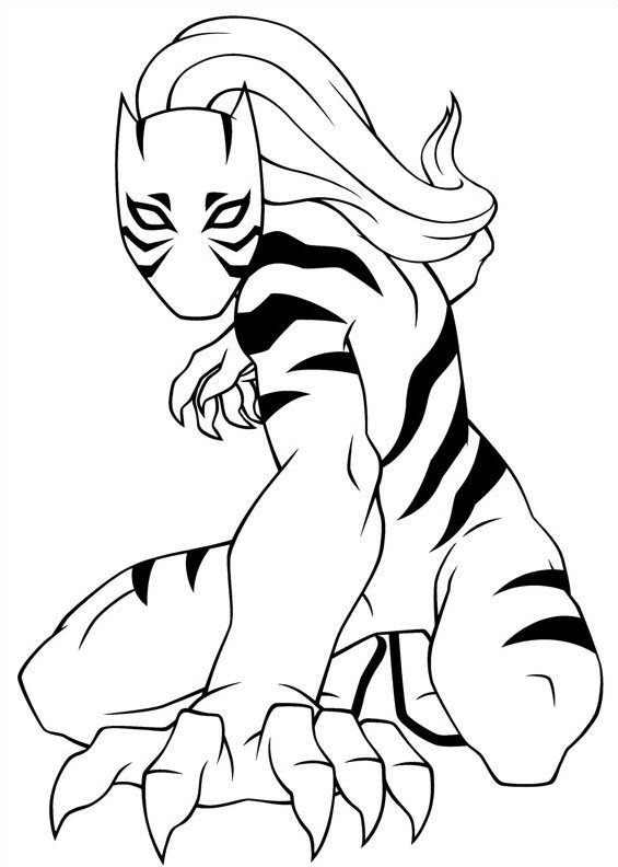 ultimate spider man coloring pages - photo #39