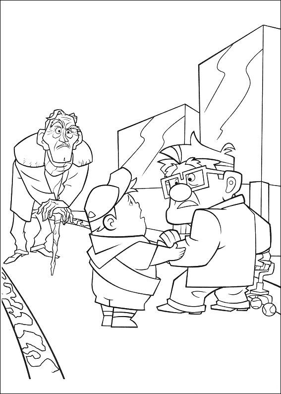 Kids-n-fun.com | Coloring page Up! Up!