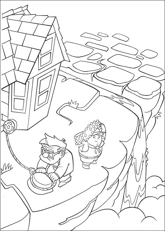 Kids-n-fun.com | 61 coloring pages of Up!