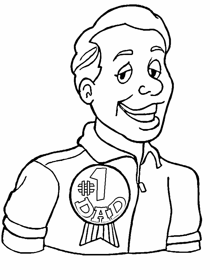 972 Animal My Dad Coloring Pages for Adult