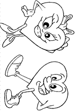 coloring page Valentines Day