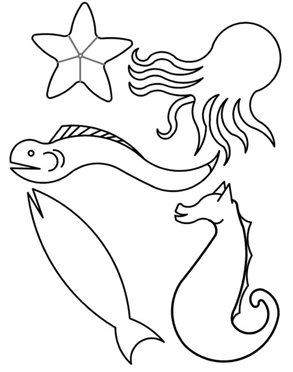 Kids-n-fun.com | 41 coloring pages of Fish