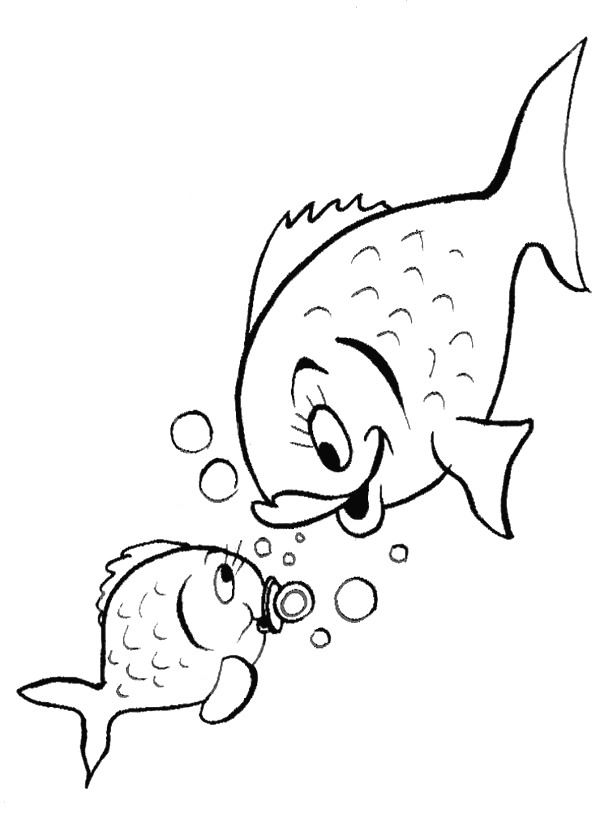 Kids-n-fun.com | 41 coloring pages of Fish