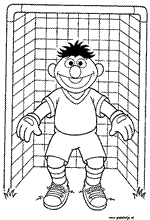 coloring page Soccer