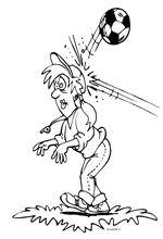 coloring page Soccer