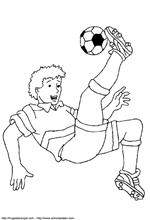 coloring page Soccer