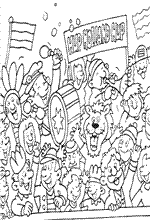 coloring page Soccer