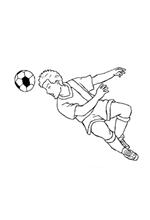 coloring page Soccer