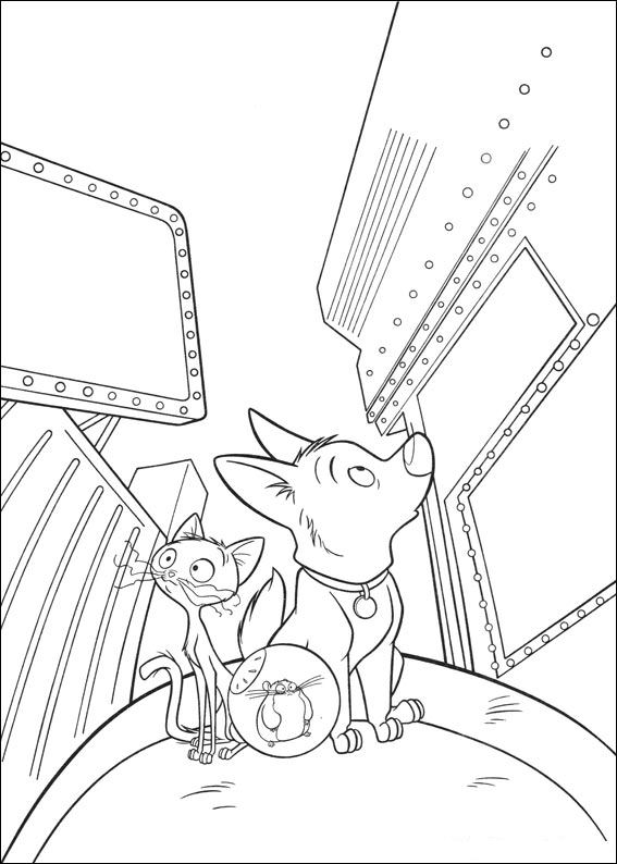Kids N Fun Com Coloring Page Bolt Bolt