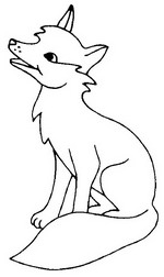 Kids-n-fun | 18 coloring pages of Foxes