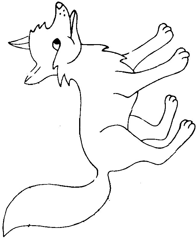 baby arctic fox coloring pages cute - photo #17