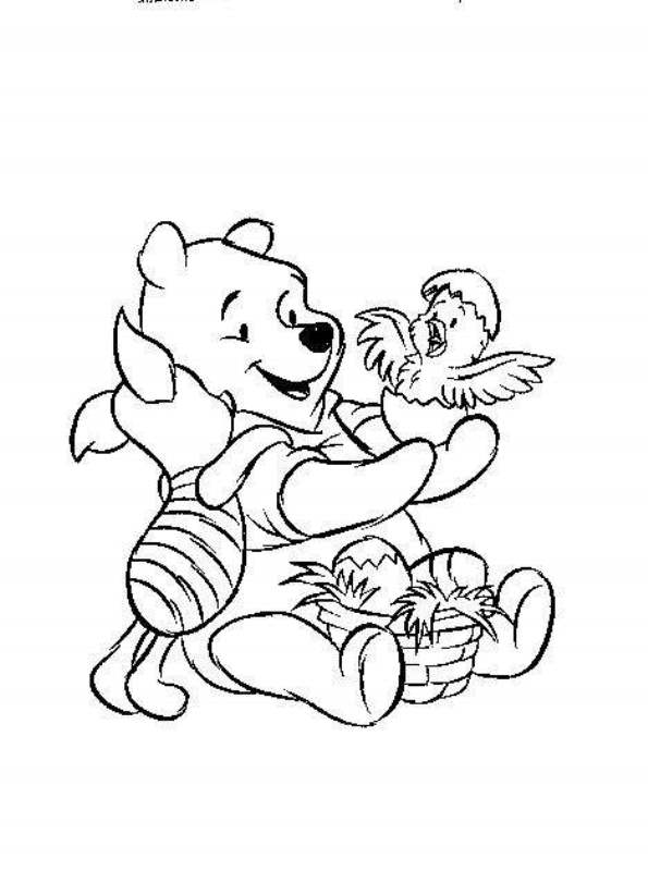 winnie the pooh coloring pages calendar - photo #17