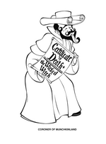 coloring page Wizard of Oz