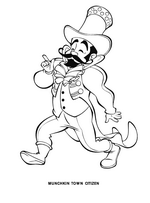 coloring page Wizard of Oz