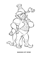 coloring page Wizard of Oz