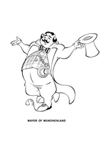 coloring page Wizard of Oz