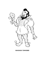 coloring page Wizard of Oz
