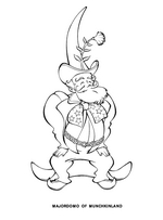 coloring page Wizard of Oz