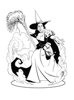 coloring page Wizard of Oz
