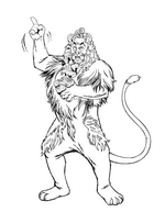 coloring page Wizard of Oz