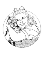 coloring page Wizard of Oz