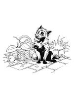 coloring page Wizard of Oz