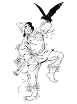 coloring page Wizard of Oz