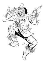 coloring page Wizard of Oz