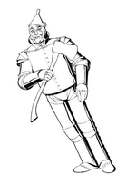 coloring page Wizard of Oz