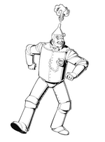 coloring page Wizard of Oz