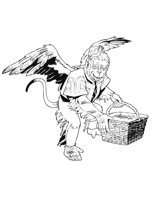 Kids-n-fun.com | 29 coloring pages of Wizard of Oz