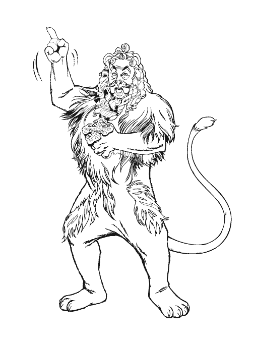 Kids-n-fun.com | 29 coloring pages of Wizard of Oz