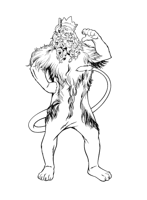 Kids-n-fun.com | 29 coloring pages of Wizard of Oz