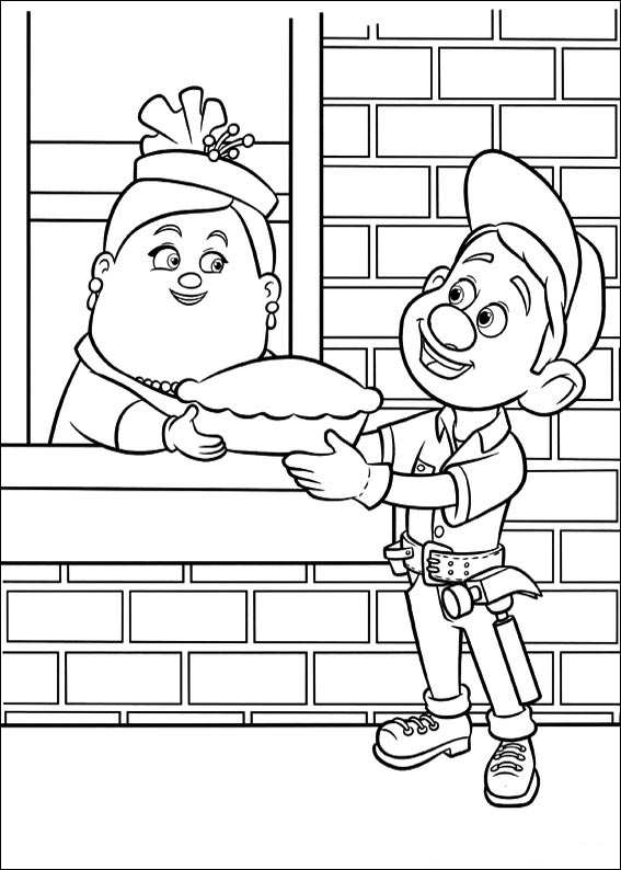Kids-n-fun.com | 40 coloring pages of Wreck it Ralph