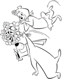 coloring page Yogi Bear
